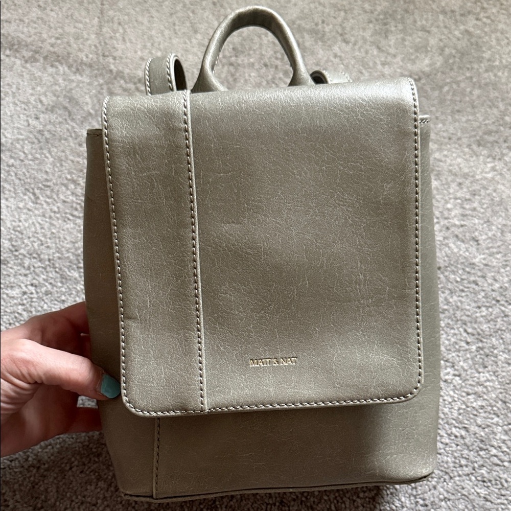 Matt & Natt Deely Mini Vegan Leather Backpack